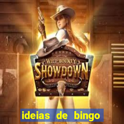 ideias de bingo para o natal